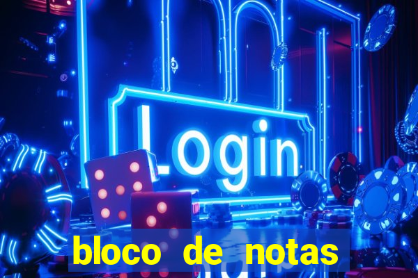 bloco de notas download pc